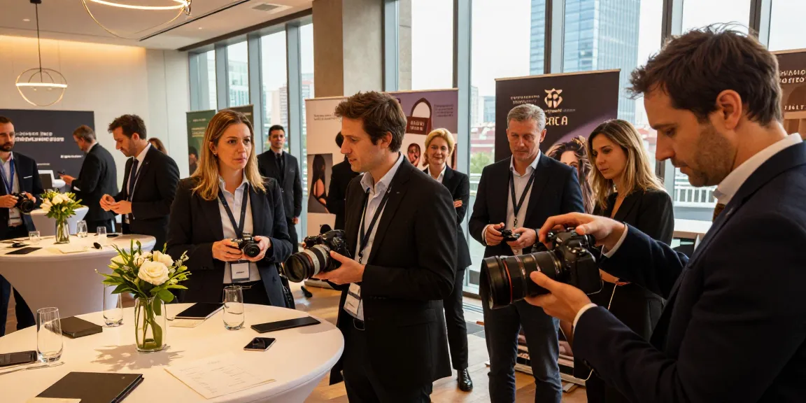 Fotografo Commerciale Milano che cattura un evento aziendale con stile professionale e decor moderni.