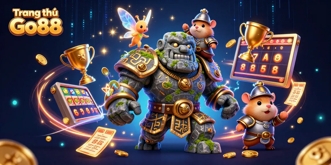 Win big with Trang chủ Go88 as the golem guardian brings magical gaming to life!