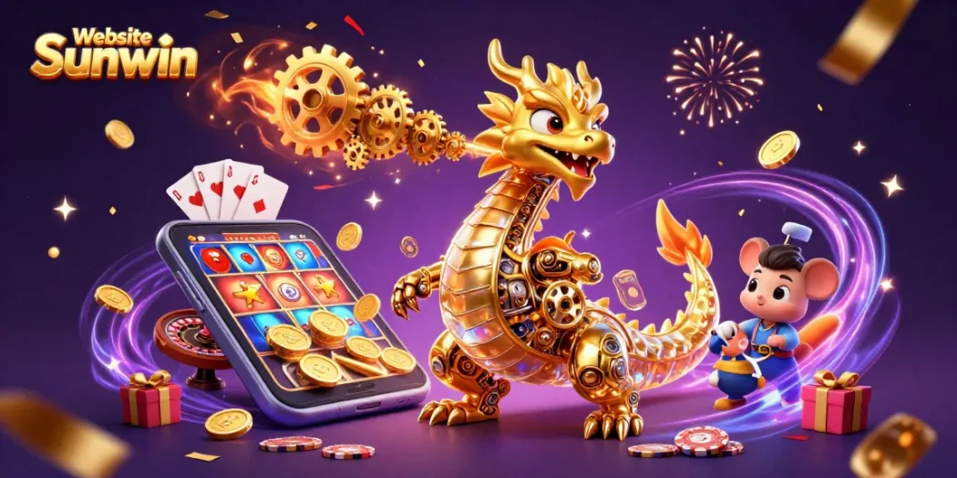 Experience thrilling gameplay at Website Sunwin with a magical 3D casino scene featuring dynamic elements.