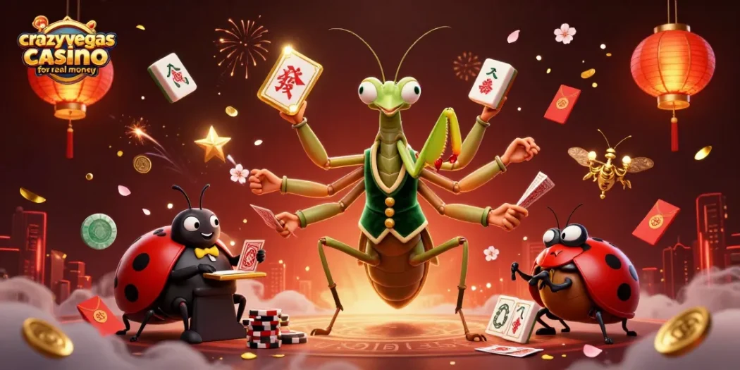 Experience the thrill of playing at crazyvegas casino for real money in a vibrant, lively casino scene.